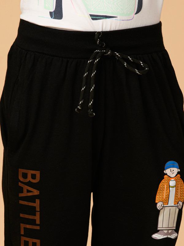 ALBION PREMIUM BOYS BLACK LOWERS