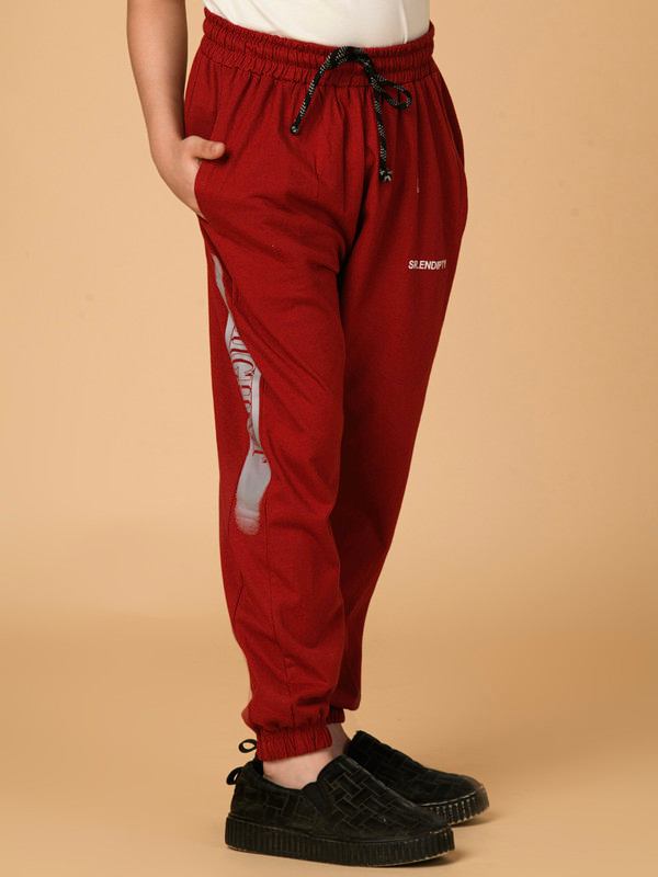ALBION PREMIUM BOYS MAROON LOWERS