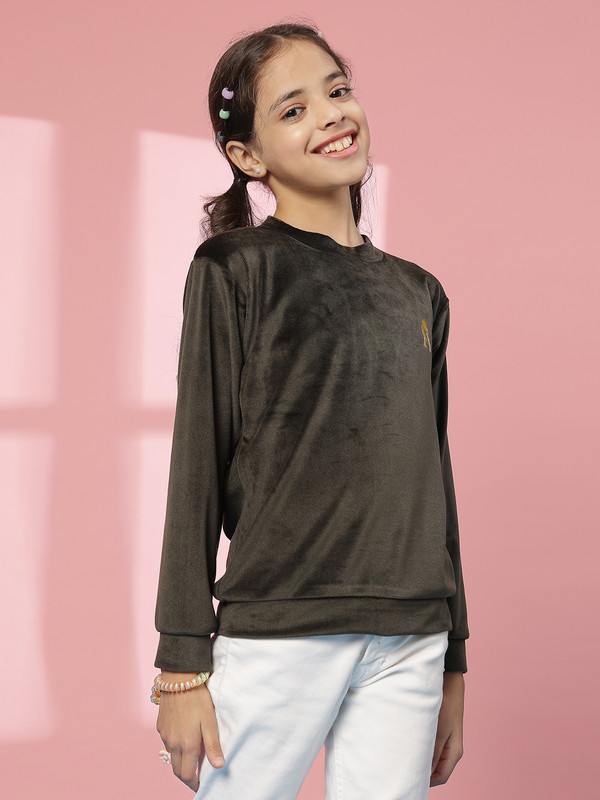 Albion By CnM GIRLS KIDS OLIVE PULLOVER
