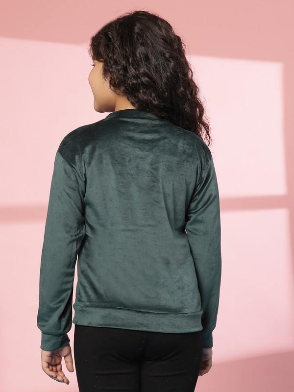 Albion By CnM GIRLS KIDS B.GREEN PULLOVER
