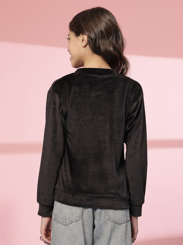Albion By CnM GIRLS KIDS BLACK PULLOVER
