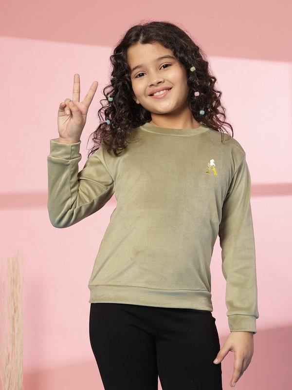 Albion By CnM GIRLS KIDS PISTA (khakhi) PULLOVER