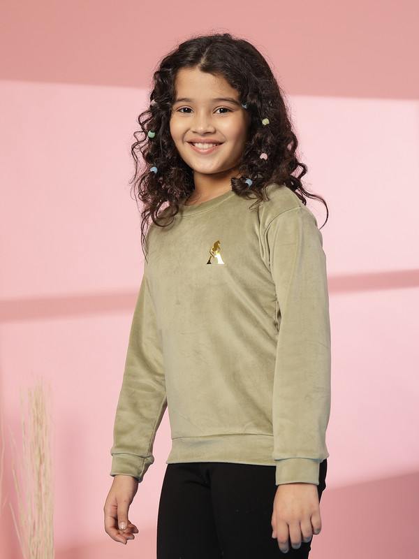 Albion By CnM GIRLS KIDS PISTA (khakhi) PULLOVER