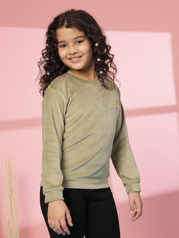 Albion By CnM GIRLS KIDS PISTA (khakhi) PULLOVER