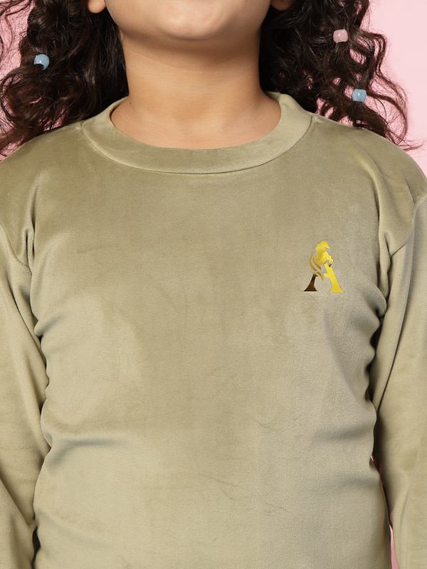 Albion By CnM GIRLS KIDS PISTA (khakhi) PULLOVER