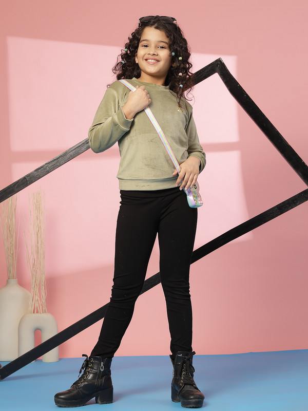 Albion By CnM GIRLS KIDS PISTA (khakhi) PULLOVER