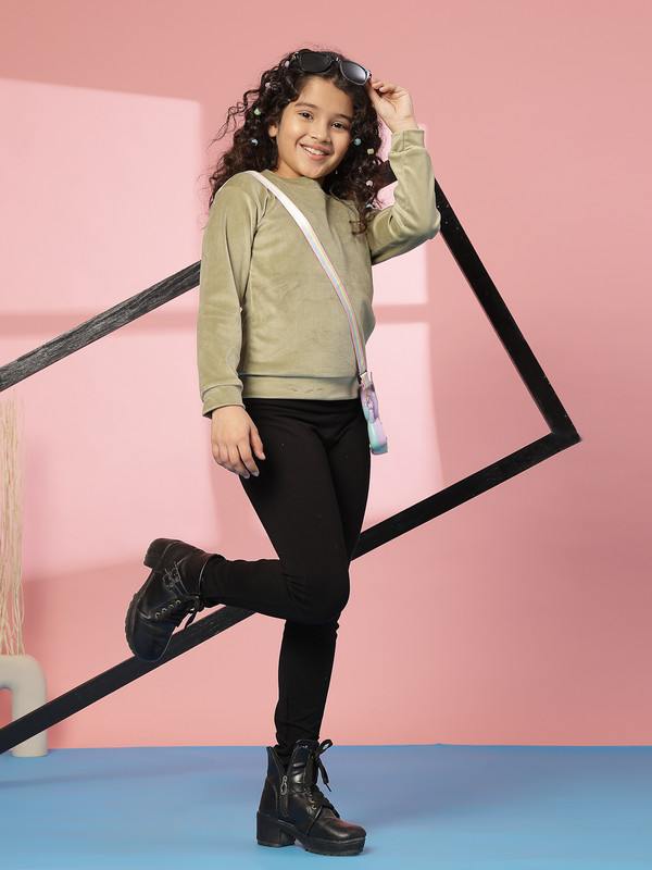 Albion By CnM GIRLS KIDS PISTA (khakhi) PULLOVER