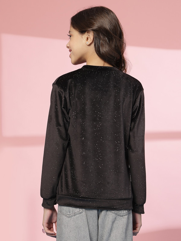 Albion By CnM GIRLS KIDS BLACK PULLOVER