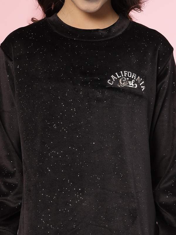 Albion By CnM GIRLS KIDS BLACK PULLOVER
