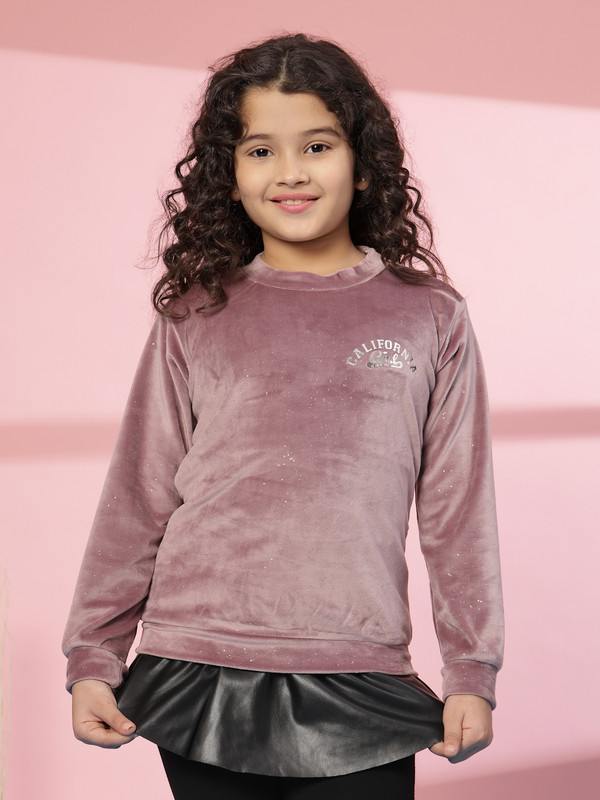 Albion By CnM GIRLS KIDS LILAC PULLOVER
