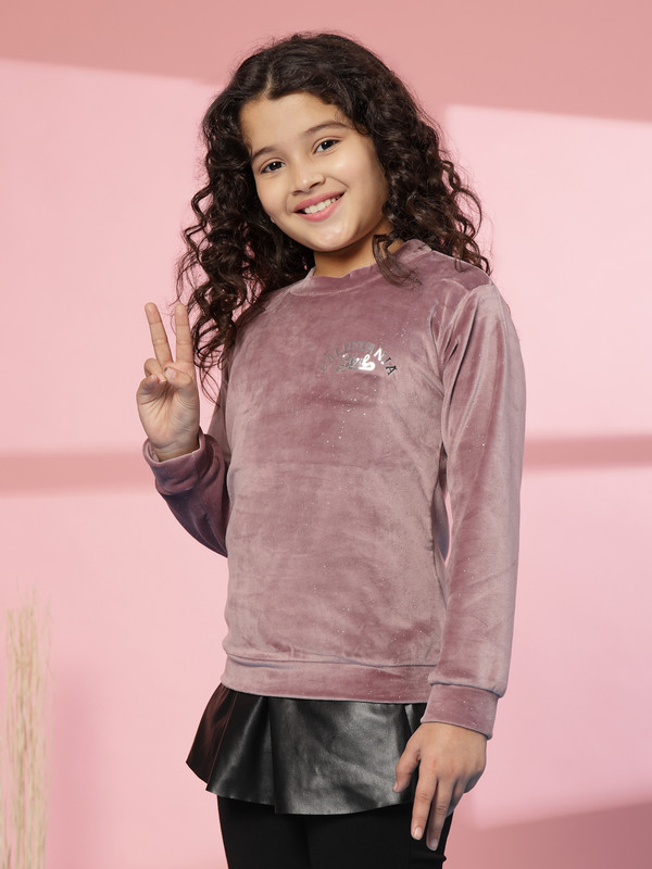 Albion By CnM GIRLS KIDS LILAC PULLOVER