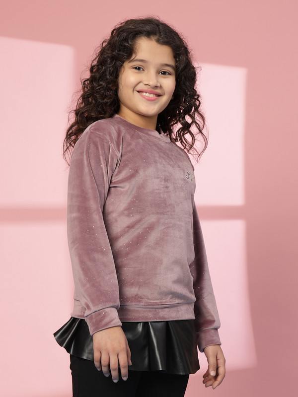 Albion By CnM GIRLS KIDS LILAC PULLOVER