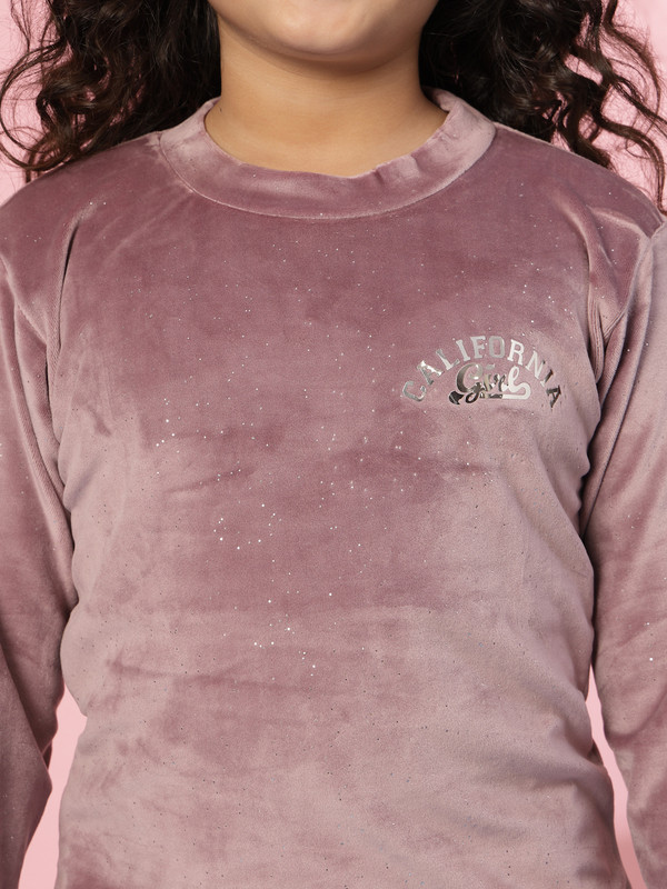 Albion By CnM GIRLS KIDS LILAC PULLOVER