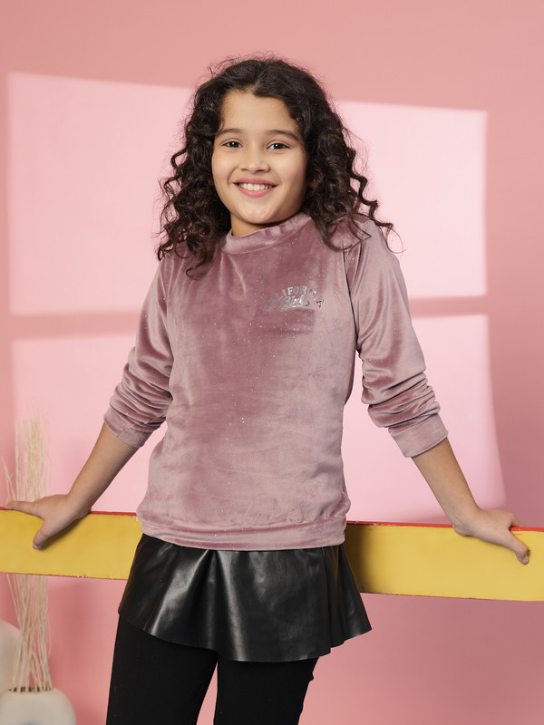 Albion By CnM GIRLS KIDS LILAC PULLOVER
