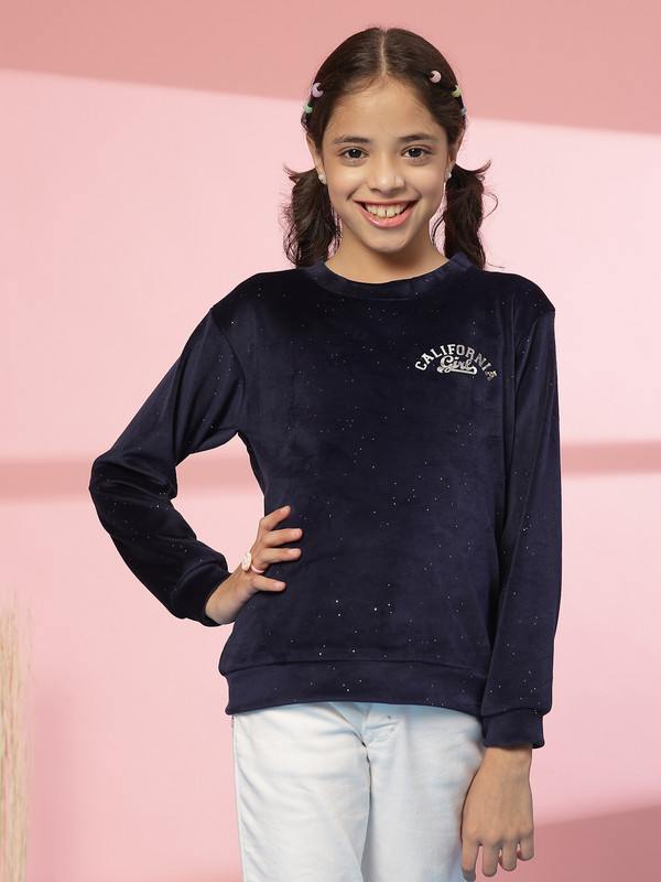 Albion By CnM GIRLS KIDS NAVY PULLOVER