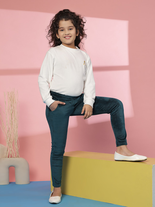 Albion By CnM GIRLS KIDS TEAL LOWERS