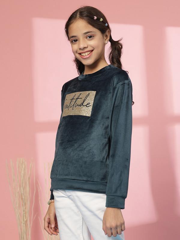 Albion By CnM GIRLS KIDS B.GREEN PULLOVER