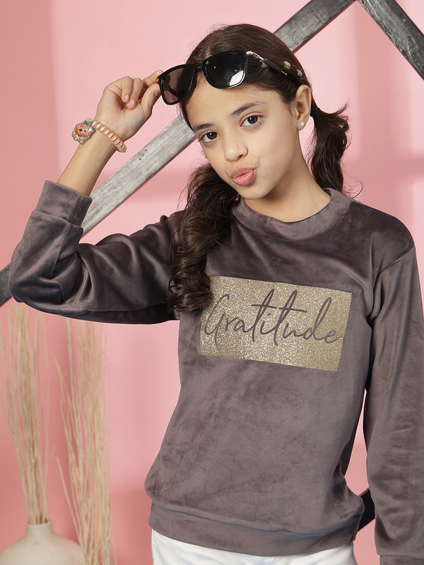 Albion By CnM GIRLS KIDS D.GREEN PULLOVER