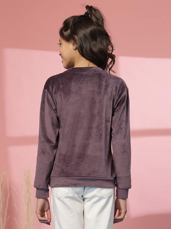 Albion By CnM GIRLS KIDS PURPLE (Wine) PULLOVER