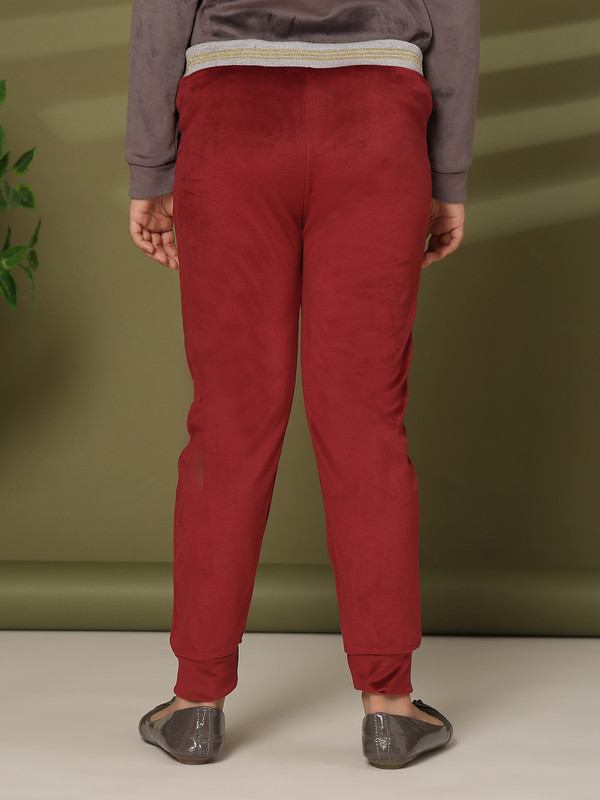 Albion By CnM GIRLS KIDS MAROON LOWERS