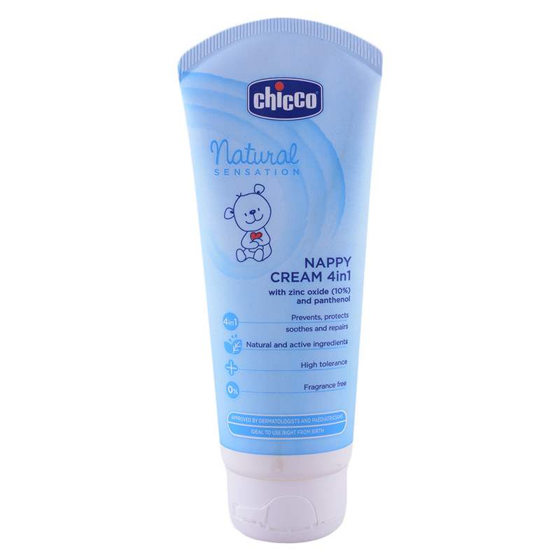 CHICCO BABY CREAM NAPPY CREAM 4IN1 NATSENS 100ML INT