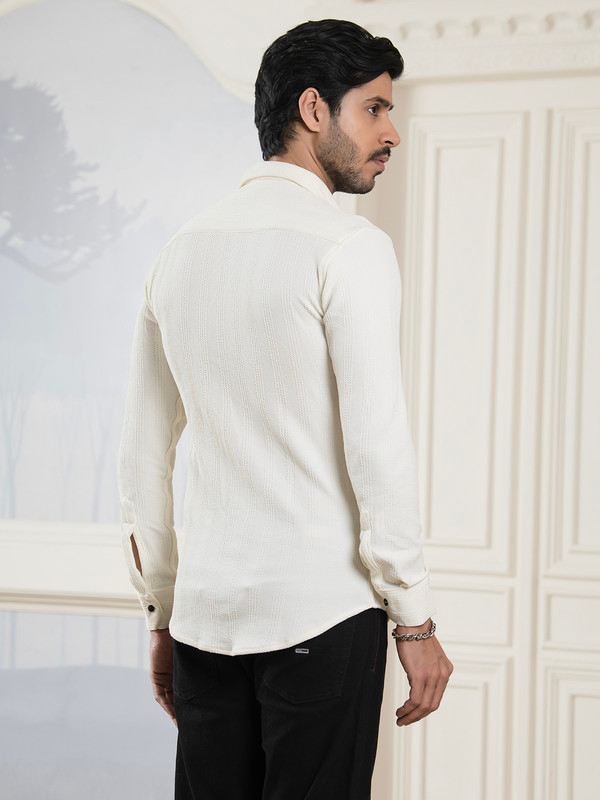 ALBION MENS NEW GARAGE 4 (CREAM) SHIRT