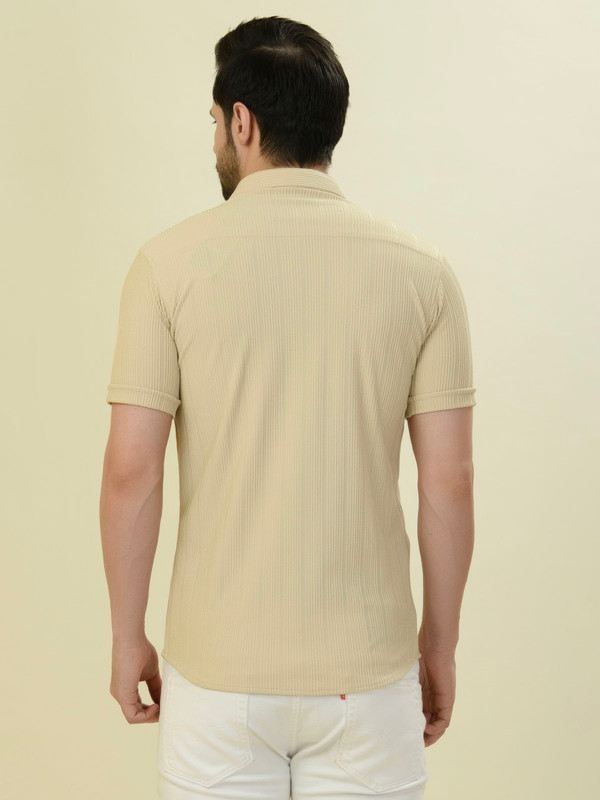 Albion Premium Mens 13 Cream Shirt Hs