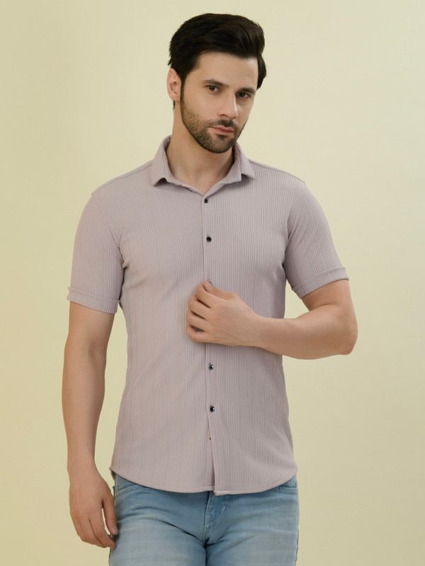 Albion Premium Mens 8 Mauve Shirt Hs