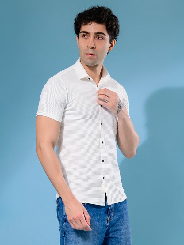 ALBION MENS NEW GARAGE 4 (WHITE) SHIRT