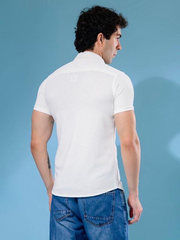 ALBION MENS NEW GARAGE 4 (WHITE) SHIRT