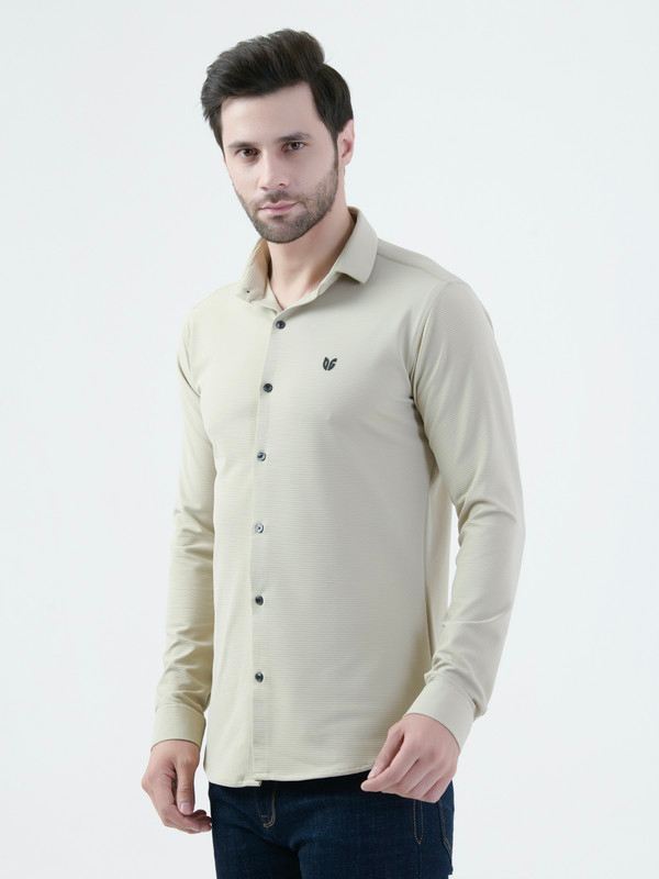 Albion Mens Fown Shirt Full Sleeve