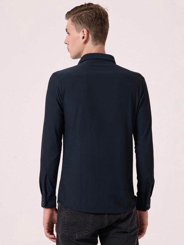 Albion Mens Navy Casual Shirt