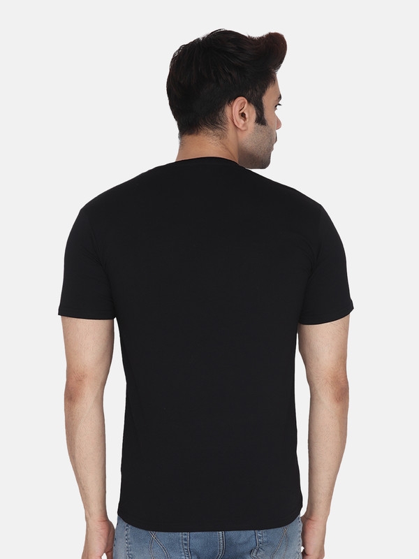 Albion | Albion Mens K.Devraj Black T-Shirts 3