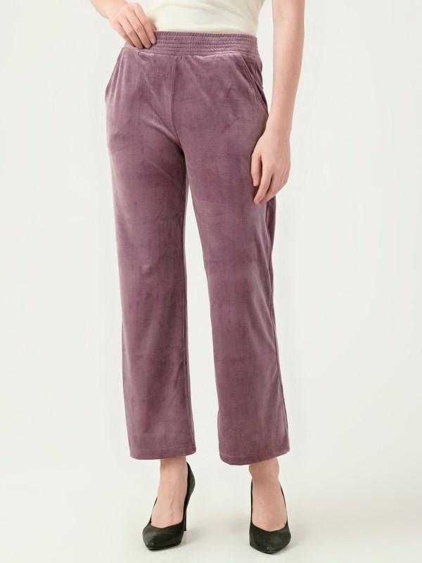 Albion Women Smart Premium Peach Trousers