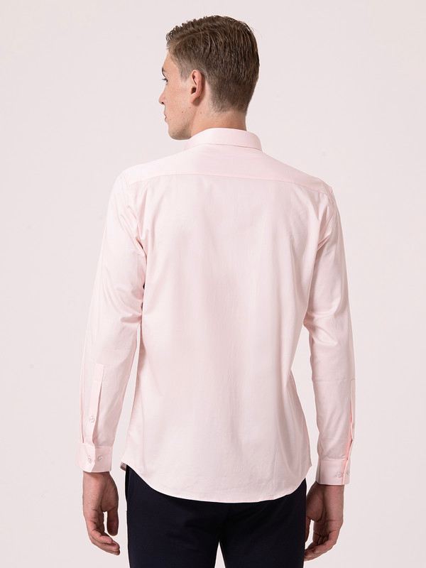 Albion Mens Light Pink Formal Shirt