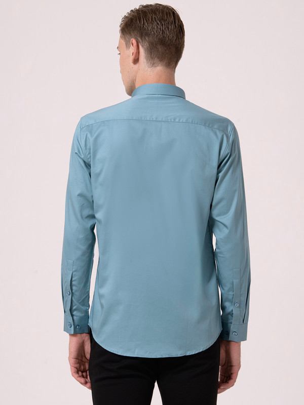 Albion Mens Sky Blue Formal Shirt