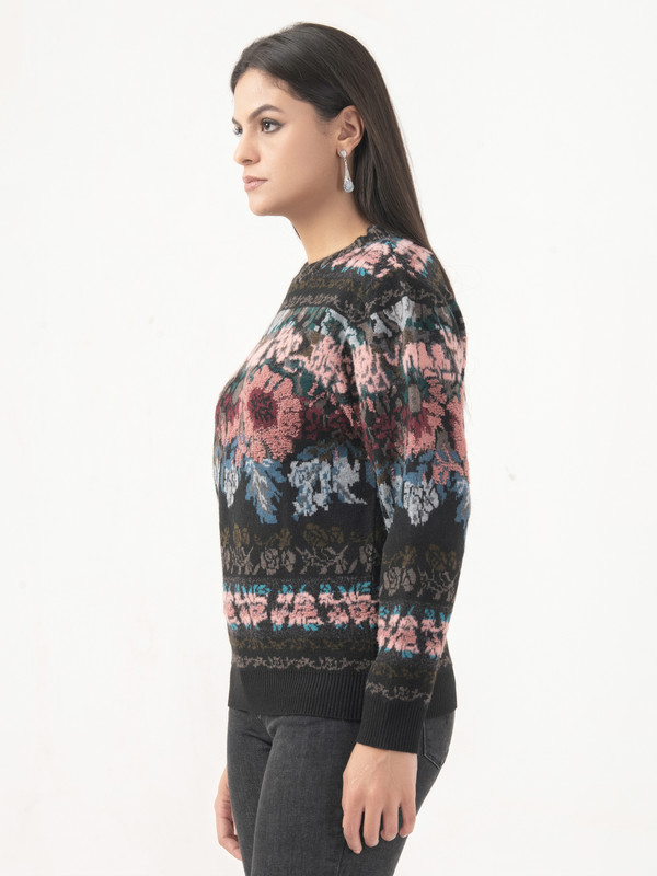 Albion Women Winter Black Sweaters