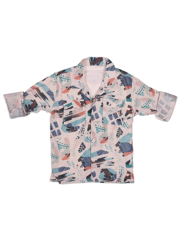 ALBION Kids Boys Gray Shirt