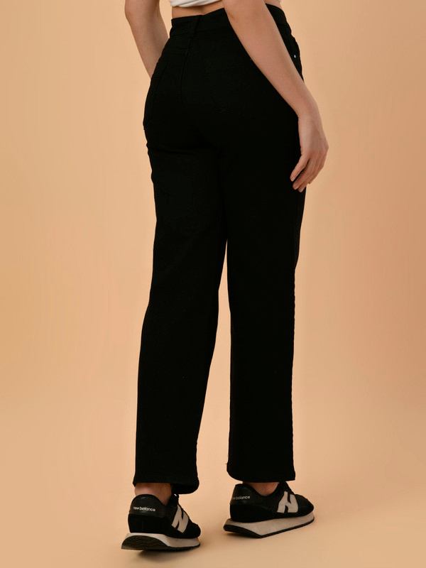 ALBION PREMIUIM LOTUS BLACK JEANS