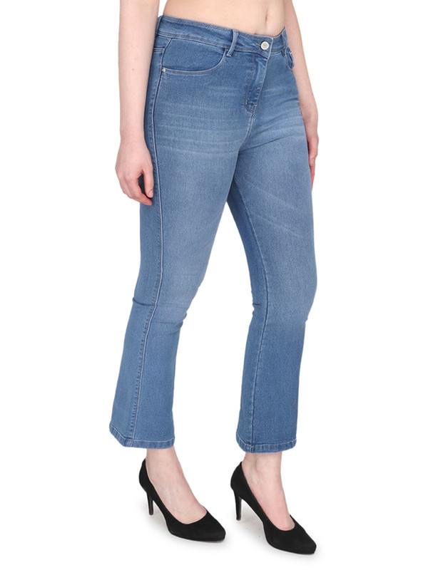 Chunmun Albion Smart Casual  Mid Blue Jeans