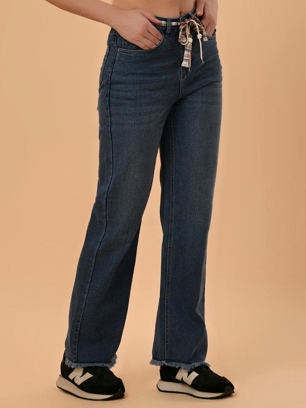 ALBION PREMIUIM LOTUS DARK BLUE JEANS
