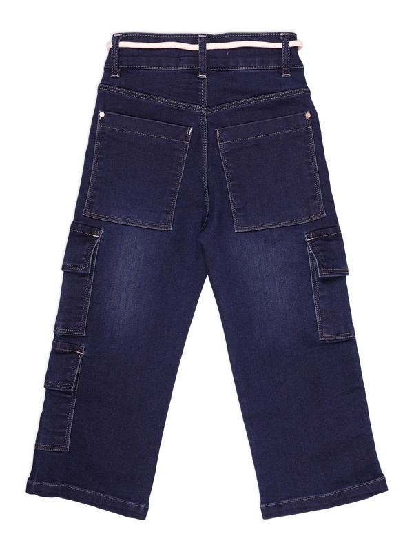 ALBION Kids Girls Dark Blue Jeans