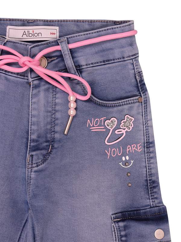ALBION Kids Girls Light Blue Jeans
