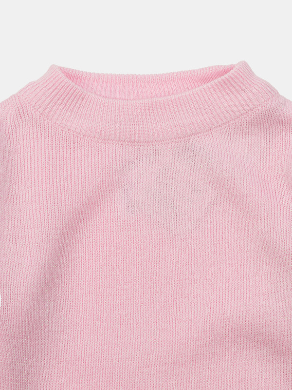 Albion Kids Girls Pink Pullover