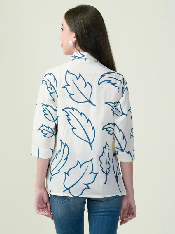 Albion Premium Ladies Mns Off White Shirt