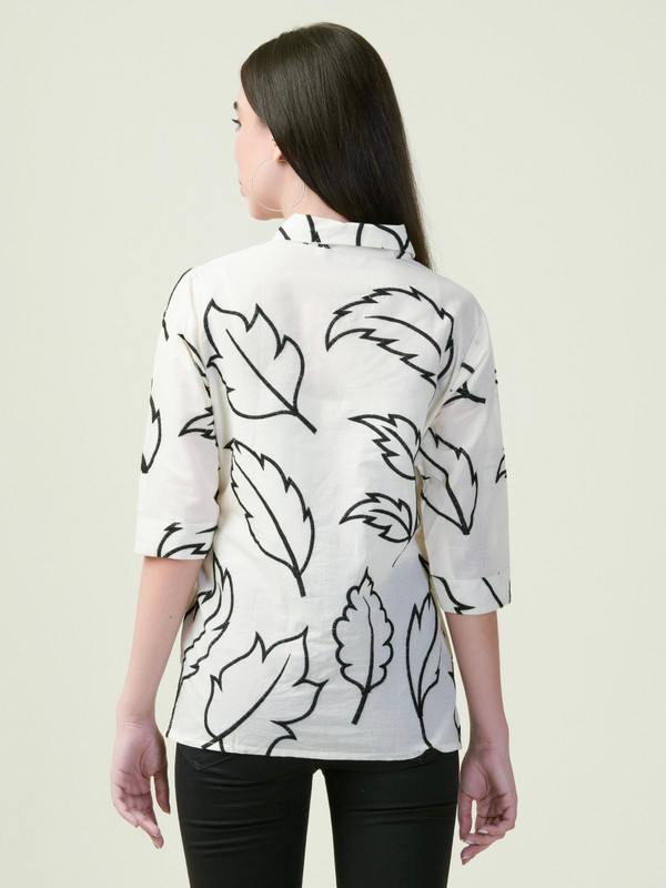 Albion Premium Ladies Mns Off White Shirt