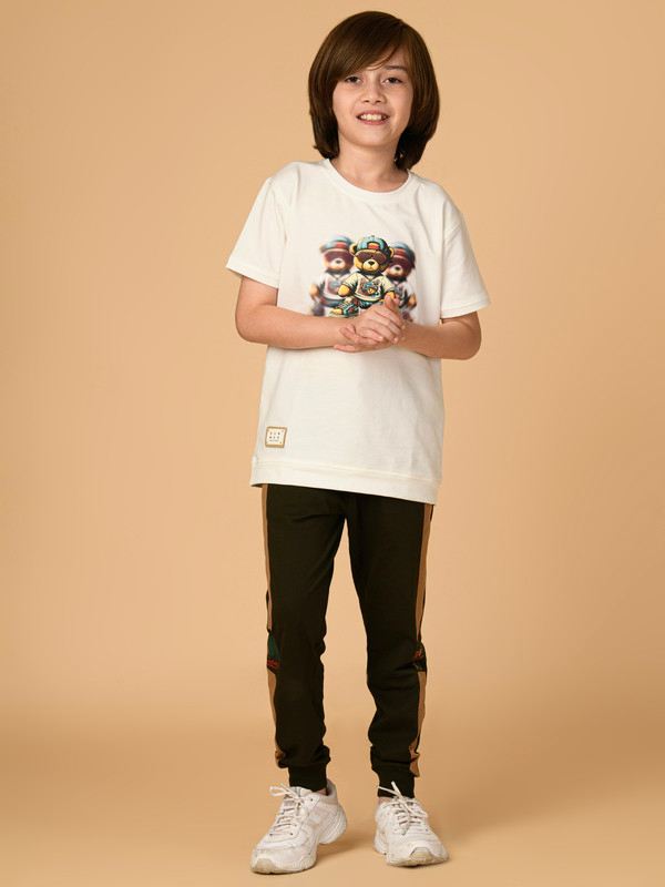 ALBION PREMIUM BOYS BOTTLE GREEN LOWERS