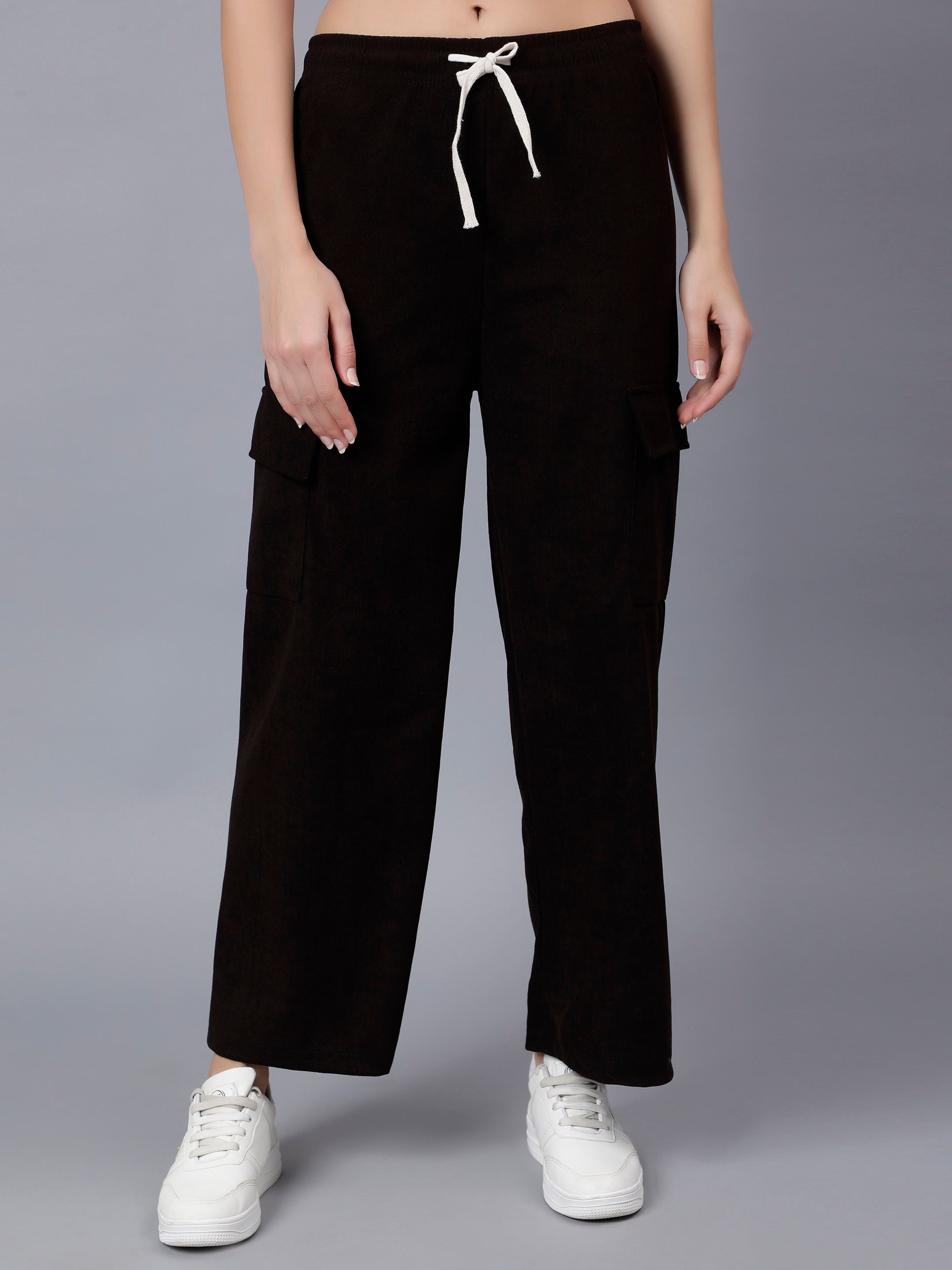 Albion Women Chicago Lower Brown Track Pant