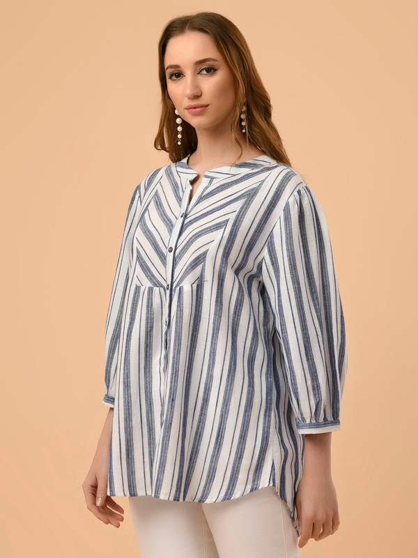 ALBION PREMIUIM JUST IN-TIME LINEN SLUB SHIRT