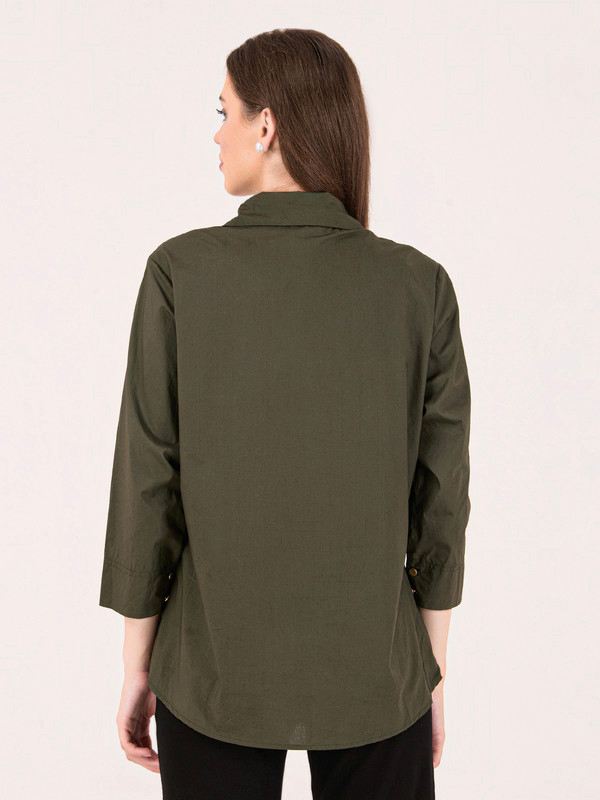 Albion Women D.Olive Smart Shirt